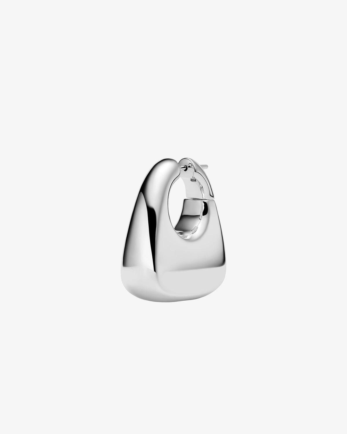 Maria Black Tote Large Single Earring in 925 sterling silver