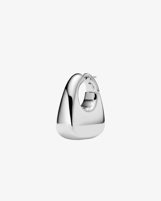 Maria Black Tote Large Single Earring in 925 sterling silver