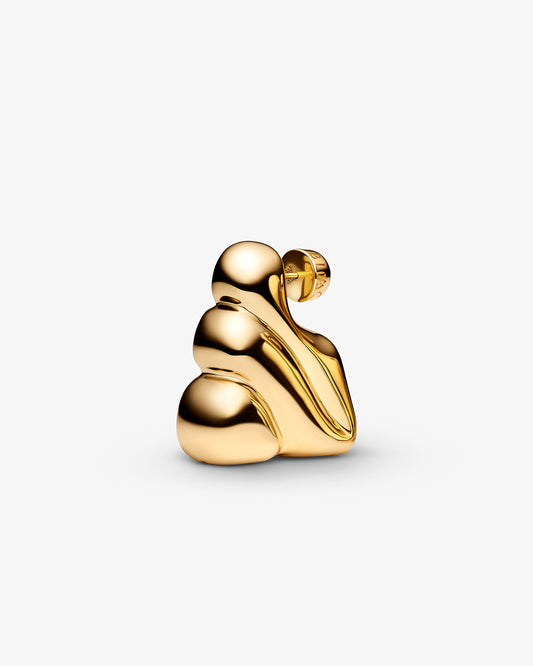 Maria Black Bogota Large Single Earring in gold-plated sterling silver