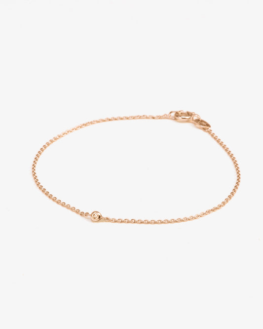 Wouters & Hendrix Gold 18K White Gold Diamond Chain Bracelet