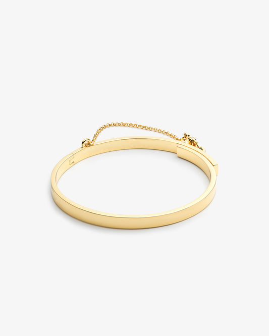 Eddie Borgo Thin Safety Chain Cuff Bracelet