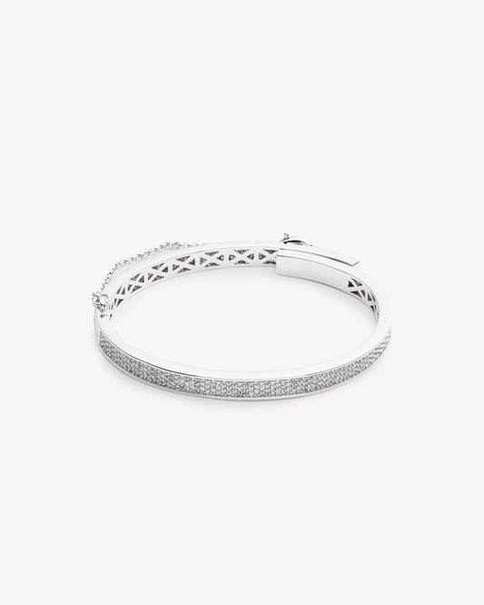 Eddie Borgo Pavé Thin Safety Chain Bracelet