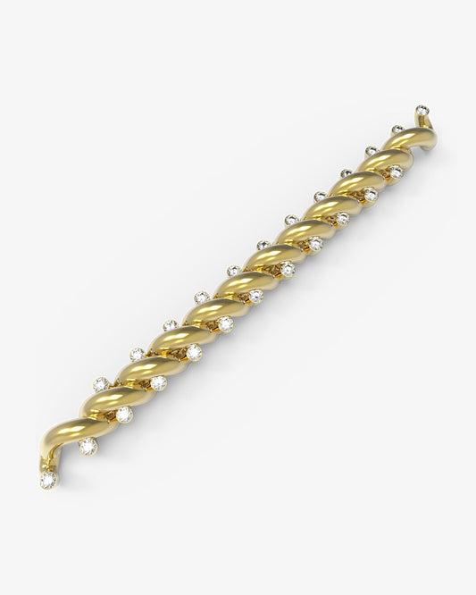 Eddie Borgo Estate S Curve Bracelet
