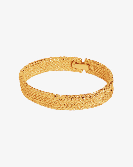Wouters & Hendrix Knit Texture Bracelet, front view