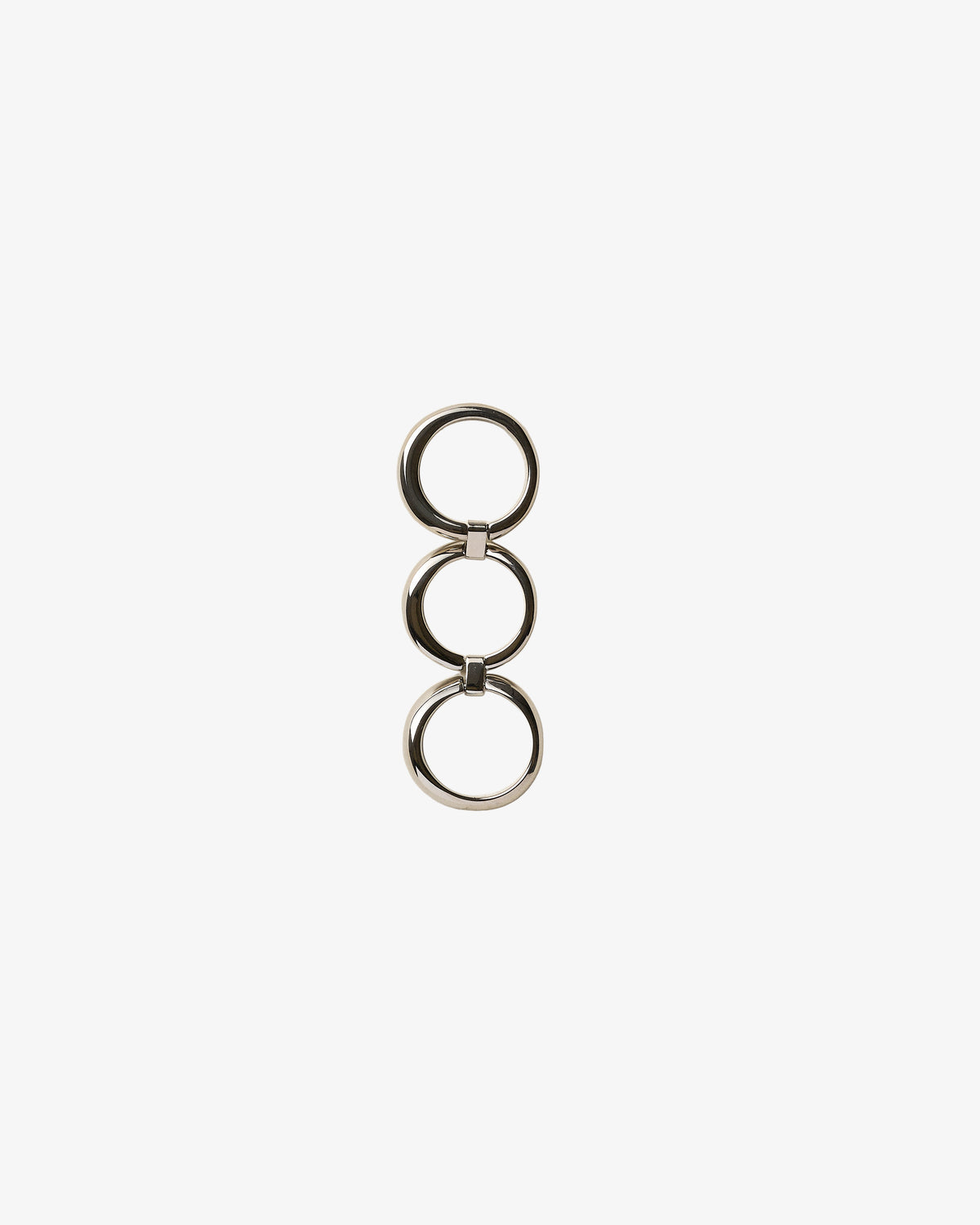 Panconesi Blow Up Forma Ring in rhodium-plated brass, alternate view