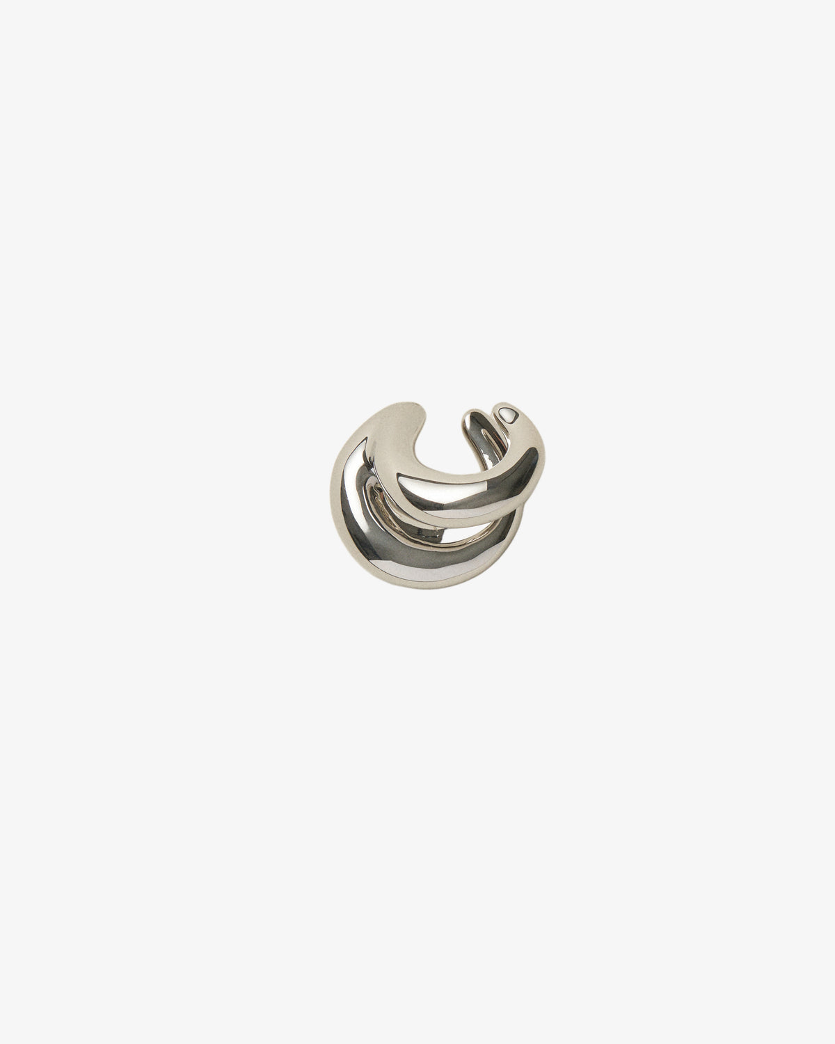 Panconesi Blow Up Stellar Ear Cuff in rhodium-plated copper
