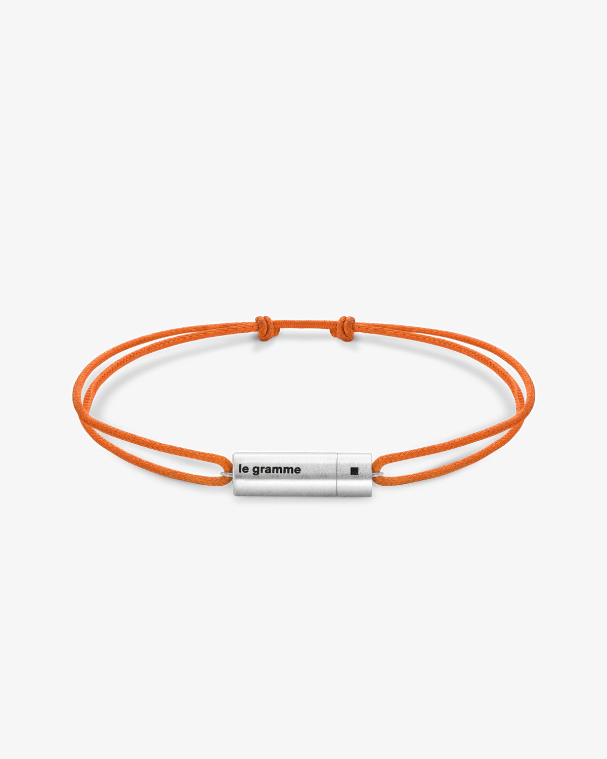 Le gramme 5g cable orange cord bracelet