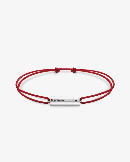 Le gramme 5g cable red cord bracelet