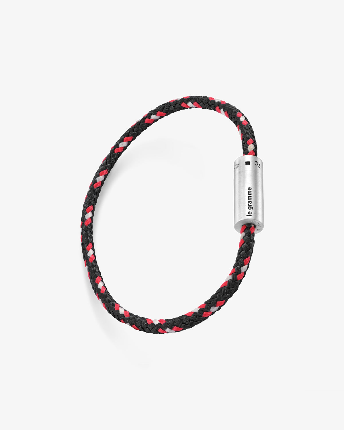 Le gramme 7g brushed black technical nato bracelet