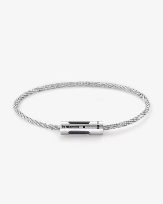 9g Iridiscent Punched Cable Bracelet