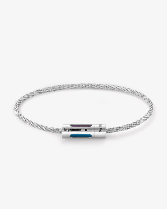 9g Tricolor Punched Cable Bracelet