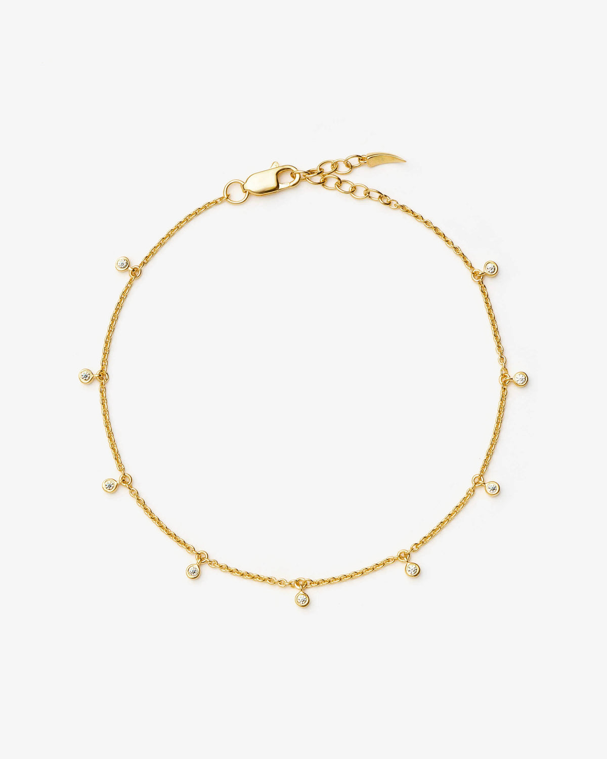 Missoma Interstellar Drop Bracelet in gold-plated sterling silver