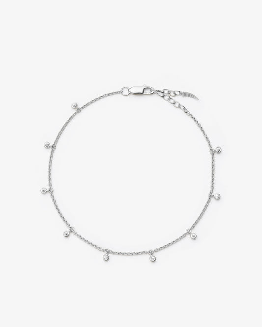 Missoma Interstellar Drop Bracelet in sterling silver