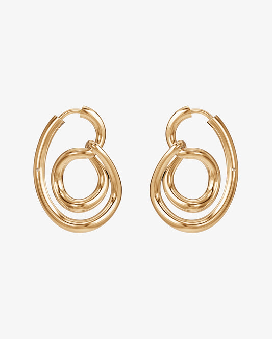 Charlotte Chesnais Lasso Hoop Earrings