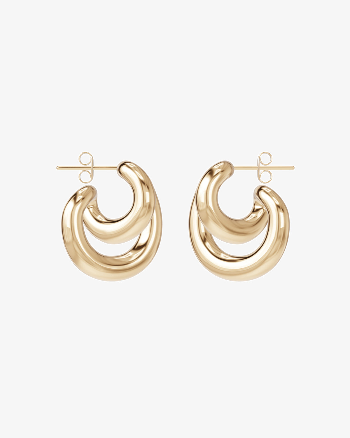 Charlotte Chesnais Initial Blow Earrings