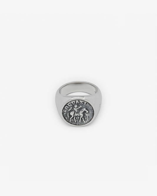 Tom Wood Coin Ring in 925 sterling silver