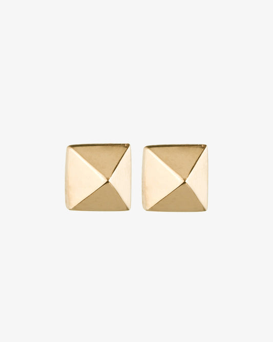 Eddie Borgo Pyramid Stud Earrings
