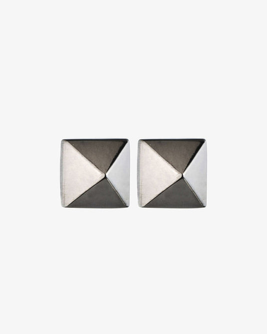 Eddie Borgo Pyramid Earrings