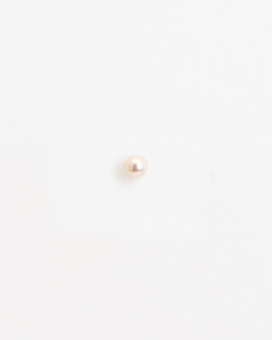 Wouters & Hendrix Gold 18K Gold Pearl Stud Single Earring