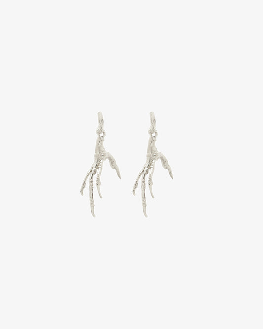 Wouters & Hendrix Gold 18K White Gold Grigri Pendant Stud Earrings