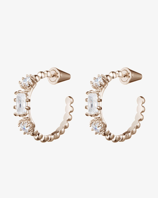 Eddie Borgo Estate Hoop Earrings