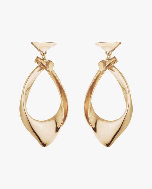 Eddie Borgo Kerchief Earrings