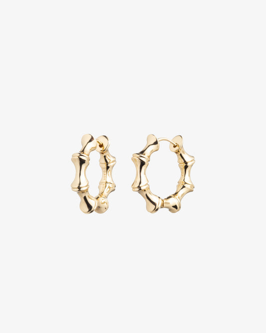 Eddie Borgo Bambu Hoop Earrings