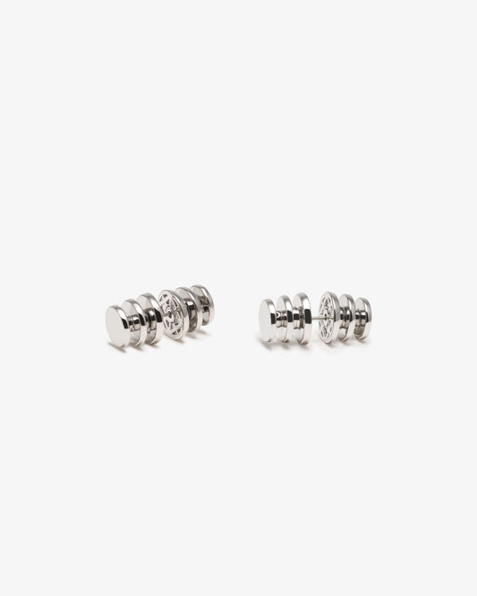 Eddie Borgo Step Stud Earrings