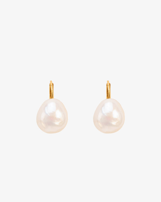 Wouters & Hendrix Pearl Leverback Earrings