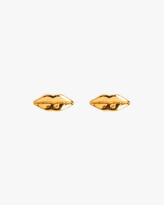 Wouters & Hendrix Lip Stud Earrings