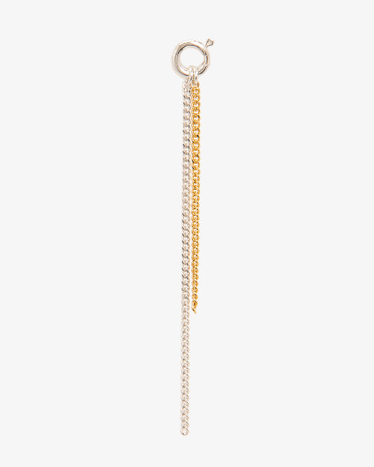 Spring Ring and Chain Single Earring