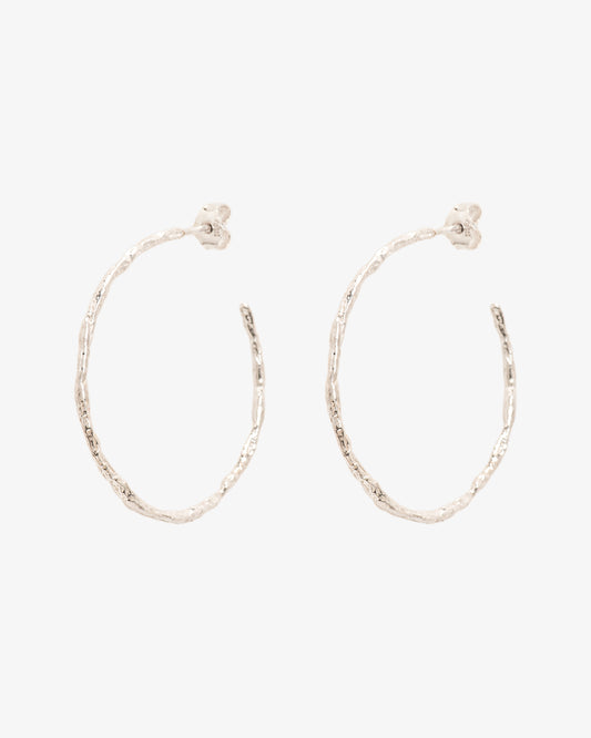 Statement Branch Hoop Earrings