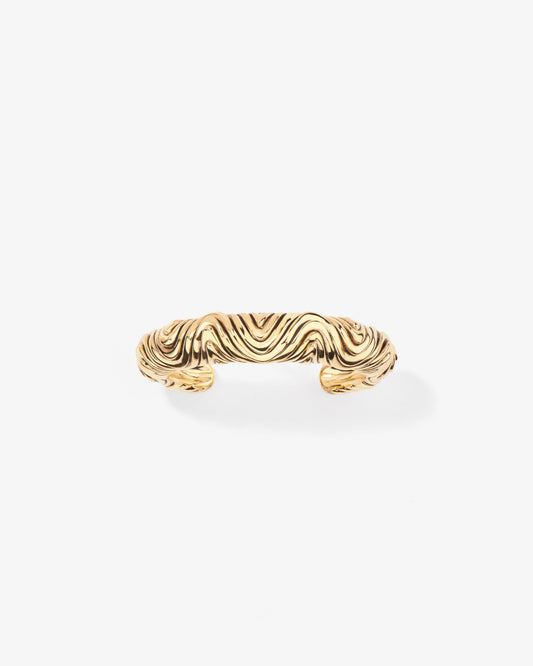 Aurelie Bidermann Miri Bracelet in gold-plated brass