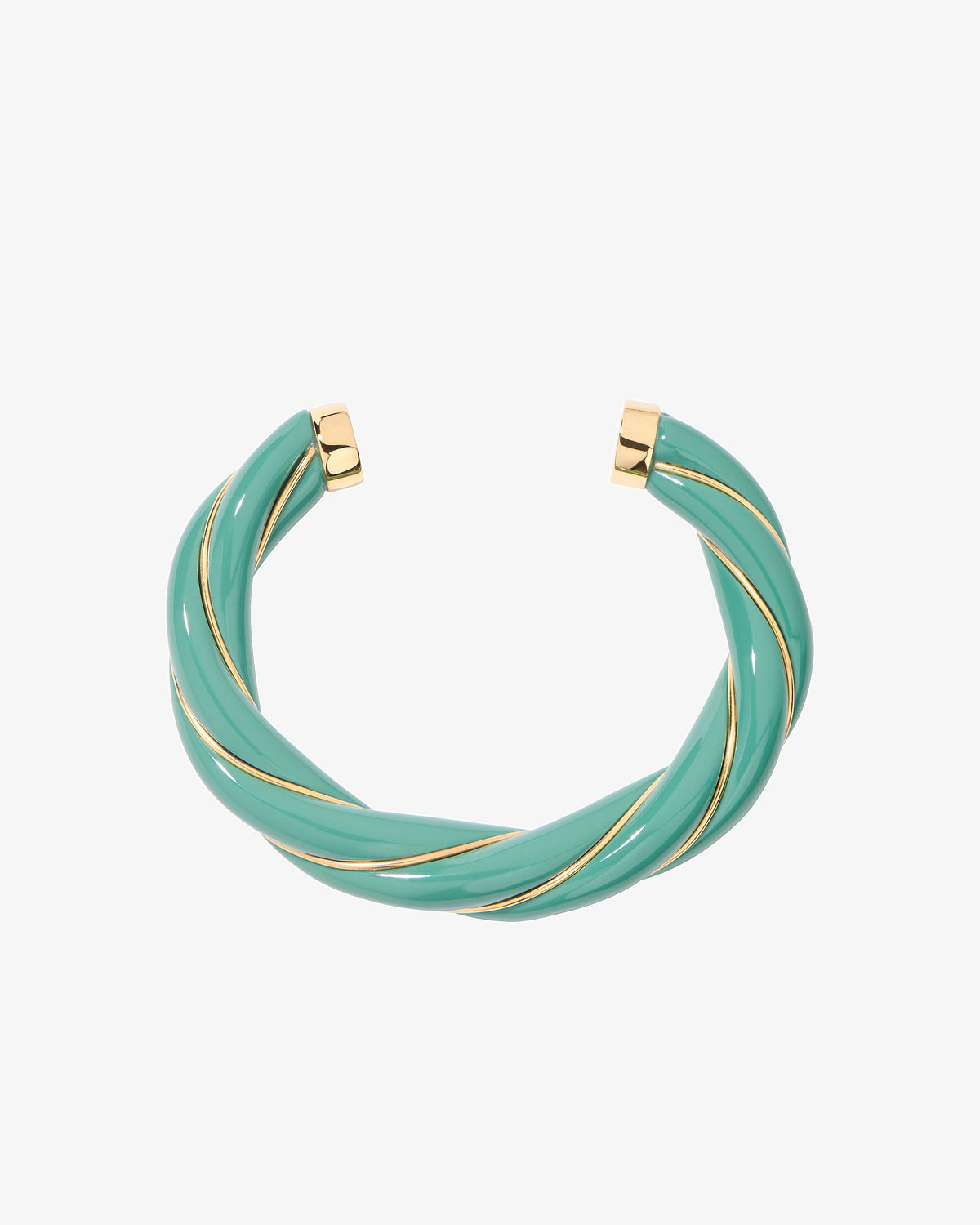 Aurelie Bidermann Linden Green Diana Bracelet