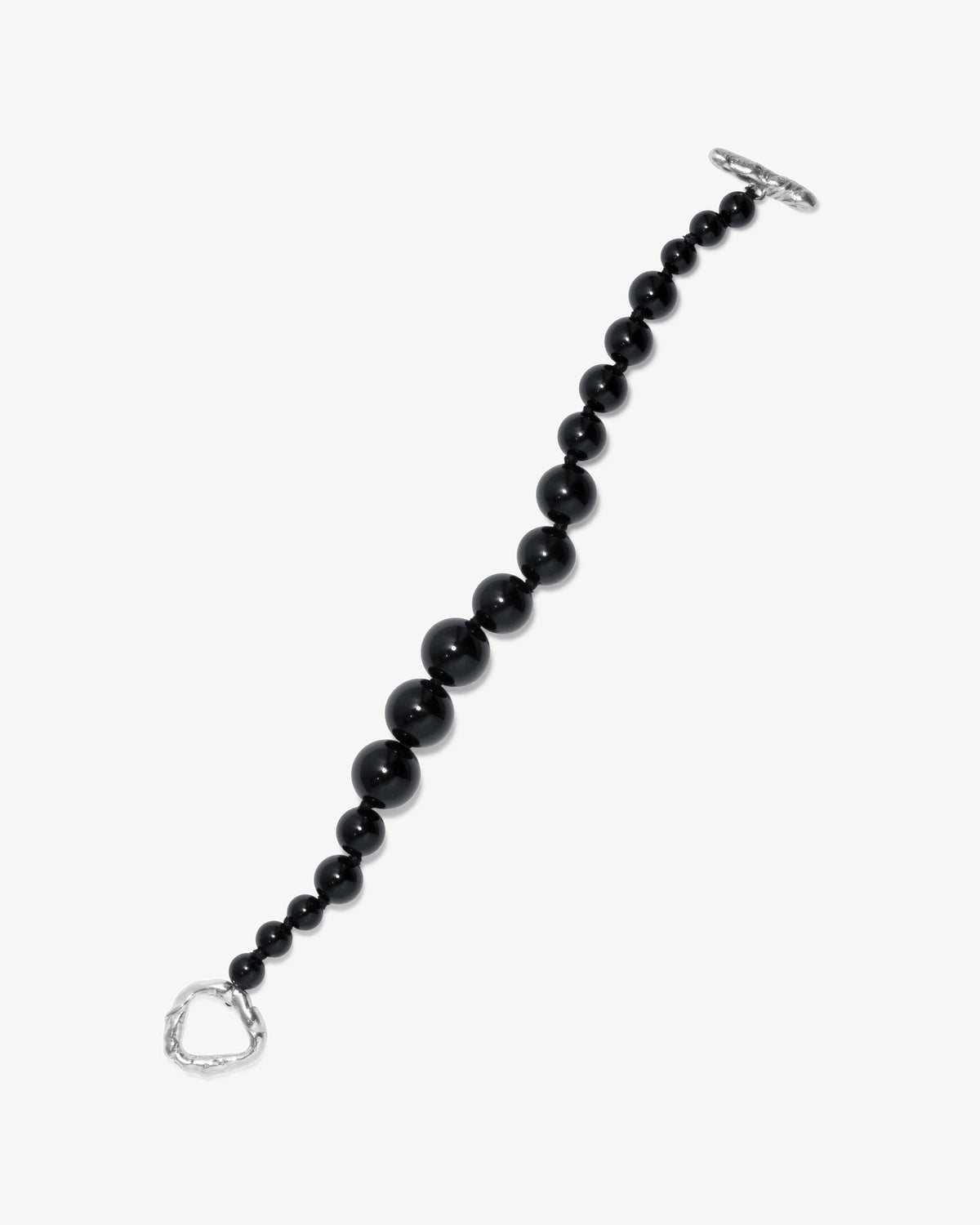 Completed Works – Onyx Bead Bracelet