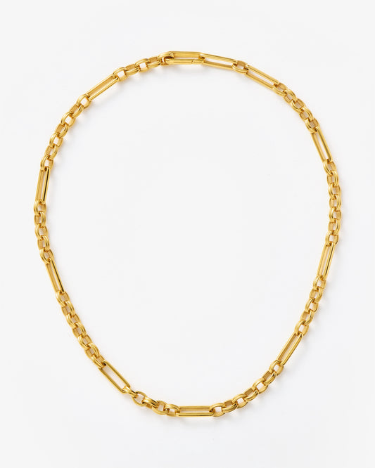 Missoma Axiom Chain Necklace in gold-plated brass