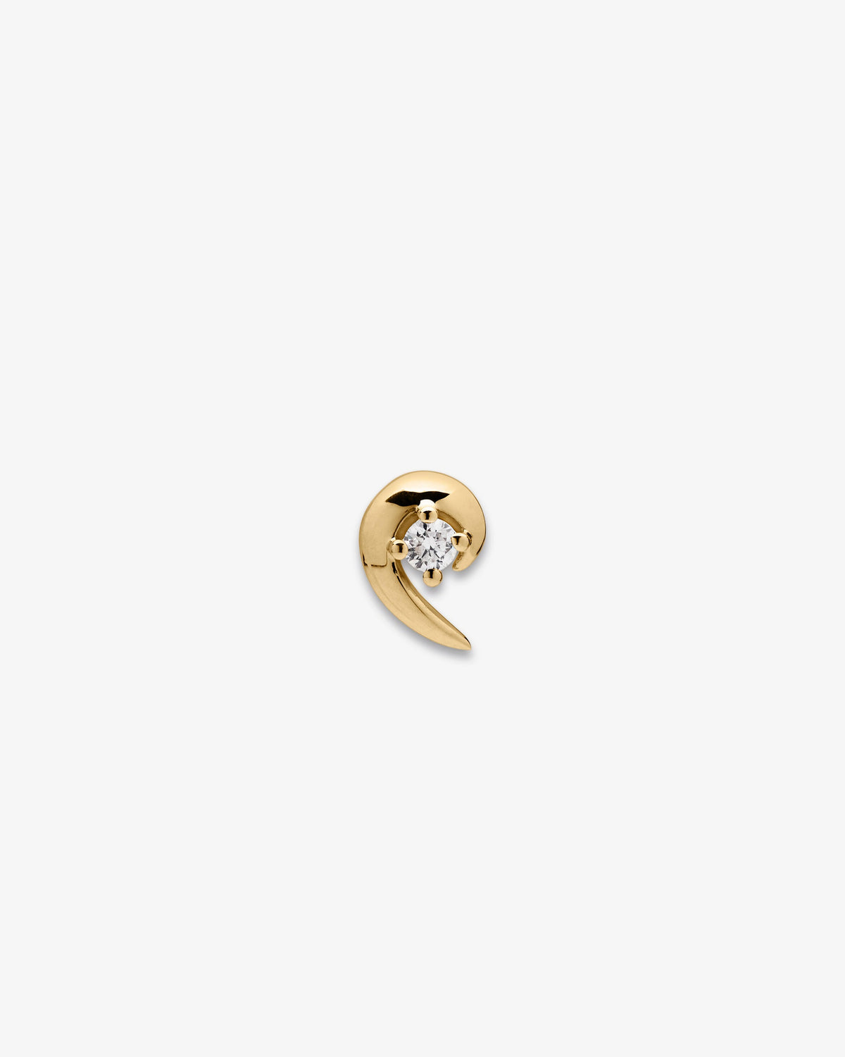 Shaun Leane Talon Diamond Stud Single Earring