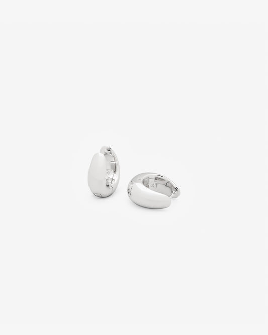 Tom Wood Ice Hoops Small in 925 sterling silver