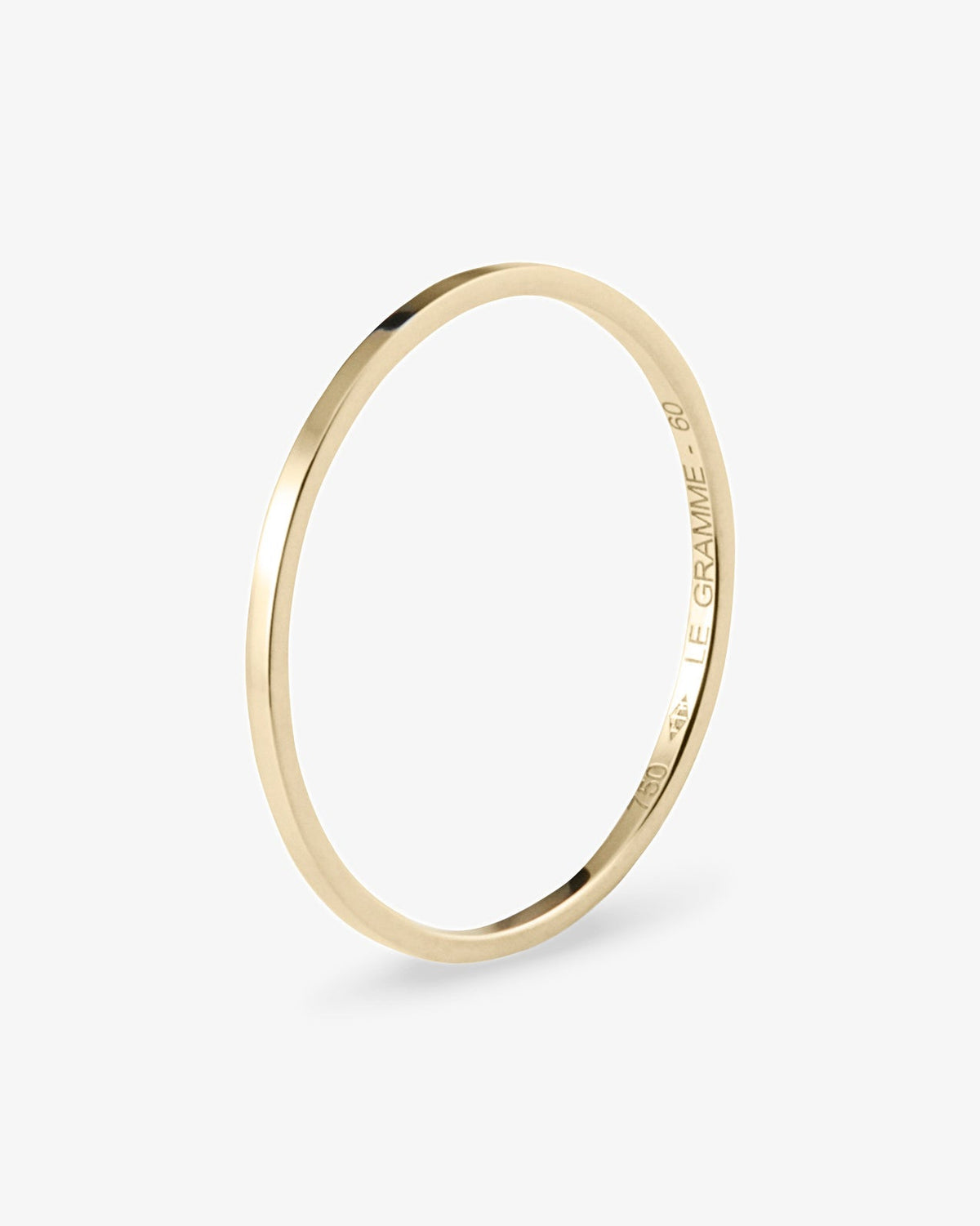 Le gramme 1g polished 18k gold ring
