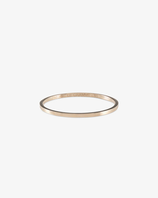 Le gramme 1g polished 18k rose gold ring