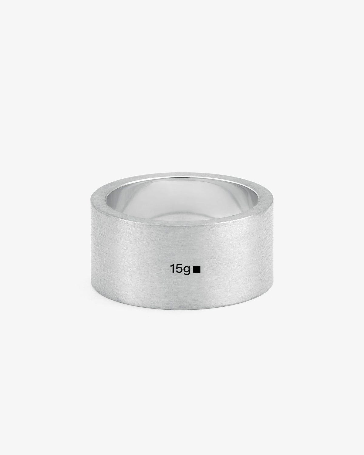 Le gramme 15g brushed ribbon ring