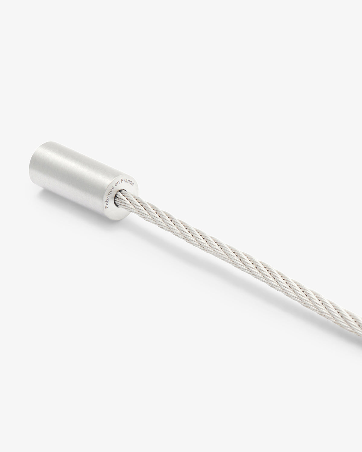 Le gramme 9g brushed cable bracelet