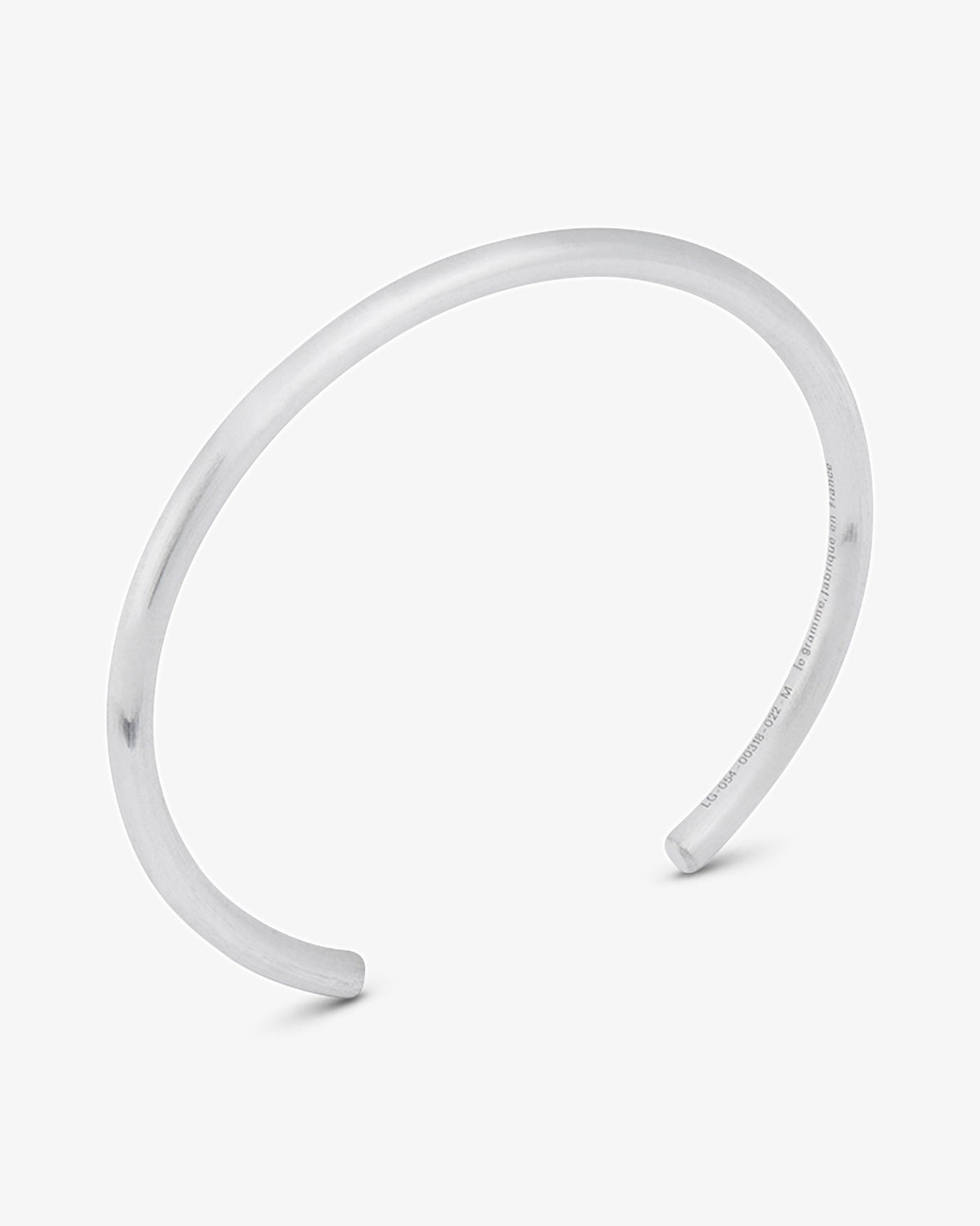 Le gramme 15g brushed bangle bracelet