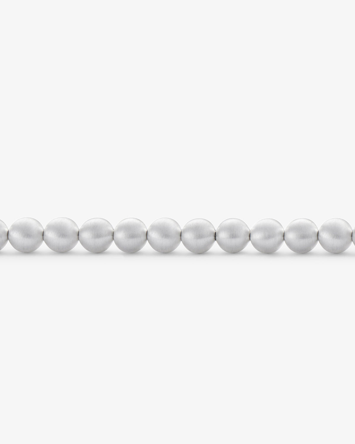 Le gramme 47g brushed beads bracelet