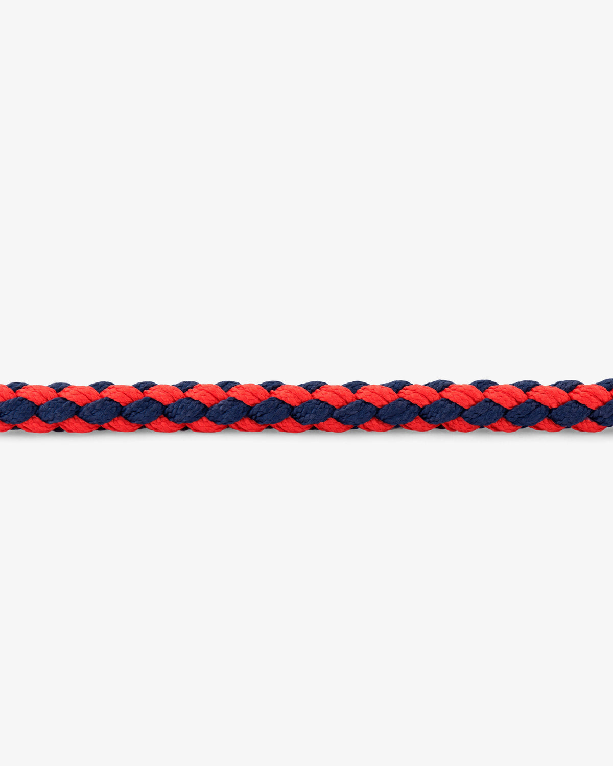 Le gramme 7g brushed red navy blue cable bracelet orlebar brown