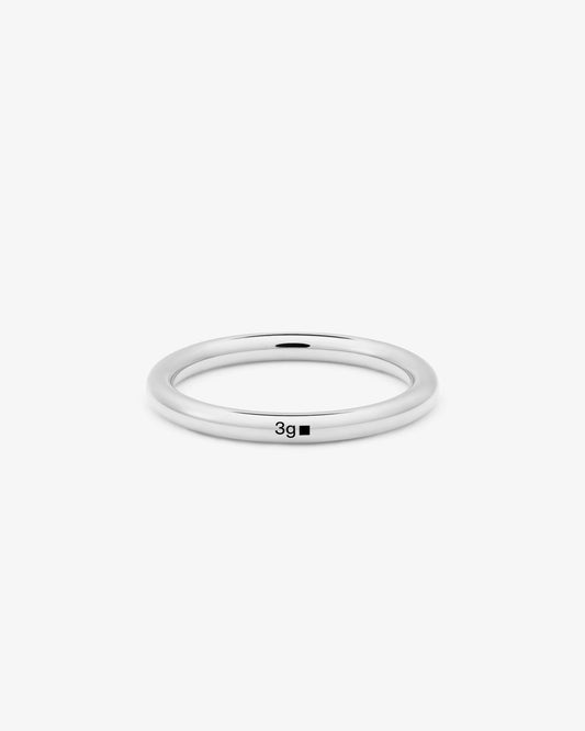 Le gramme 3g polished bangle ring