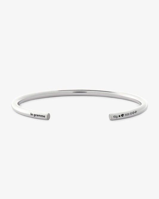 Le gramme 15g polished bangle bracelet