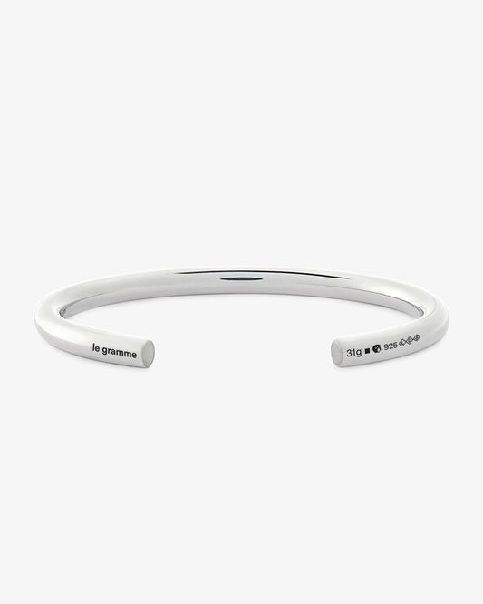 Le gramme 31g polished bangle bracelet