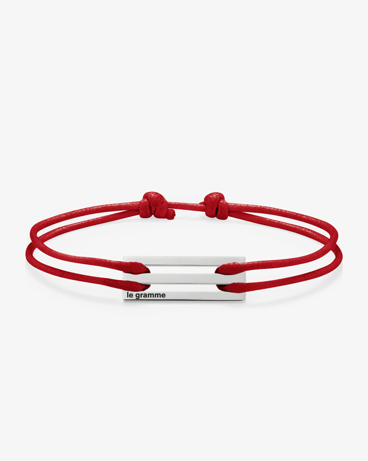 Le gramme 5g red cord bracelet