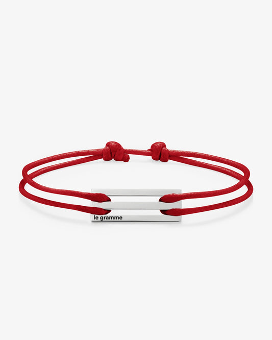 Le gramme 5g red cord bracelet